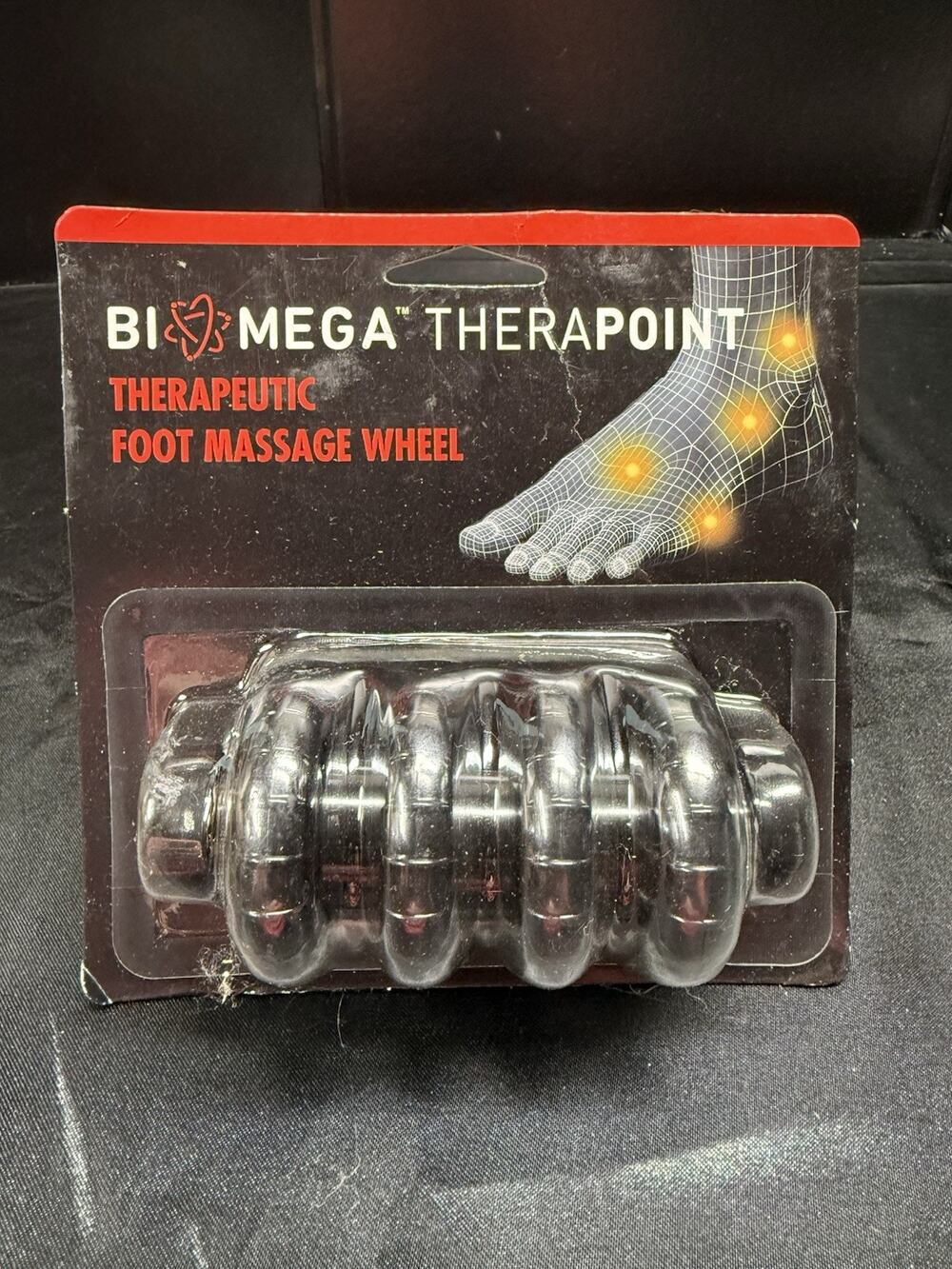Bio-Mega Therapoint Therapeutic Foot Massage Wheel New